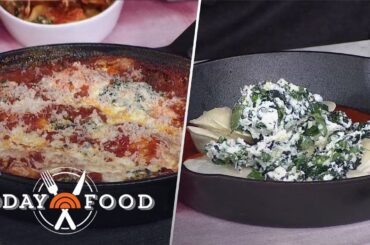 Pear and sausage pasta and skillet ravioli lasagna: Get the recipes!