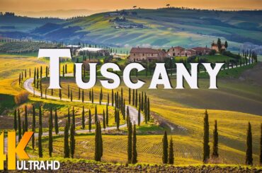 Tuscany 4K Amazing Aerial Film - Breathtaking Cinematic Scenery with Relaxing Soundscapes