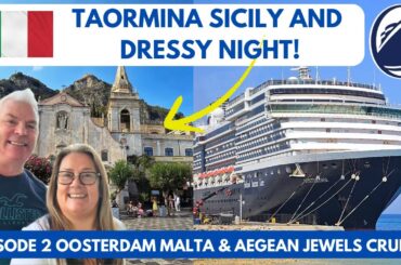 We Arrive in Sicily, Discuss Dining, Experience HAL Dressy Night and the Navigator App!