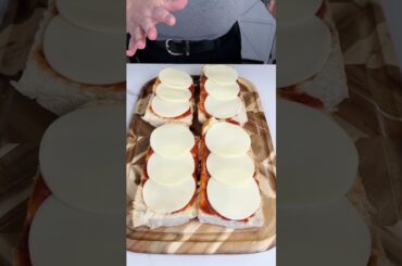 Chicken Nugget Parm Garlic Bread