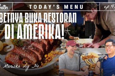 #451 RIBETNYA BUKA RESTORAN DI AMERIKA WITH MARISKA LY HO | RAY JANSON RADIO
