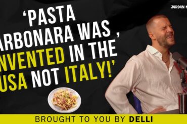 Jordon King - The USA Invented Pasta Carbonara Not The Italians!
