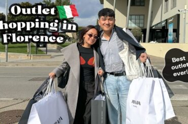 Italy Vlog: Outlet Shopping in Florence + Unboxing Haul | Laureen Uy