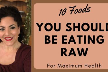 10 FOODS YOU SHOULD BE EATING RAW | ITALIAN BROCCOLI SALAD