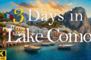 How to Spend 3 Days in LAKE COMO Italy | Travel Itinerary