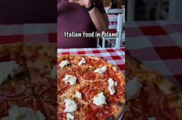 Pizza and Pasta in Poland #food #italian