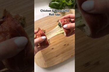 SAVORY PESTO-PROSCIUTTO CHICKEN ROLL-UPS