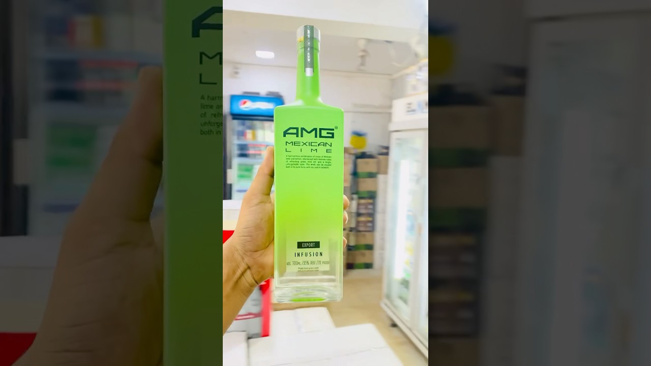 AMG Mexican Lime Premium Vodka #wine #shorts AMG Mexican Lime Premium Vodka #wine #shorts