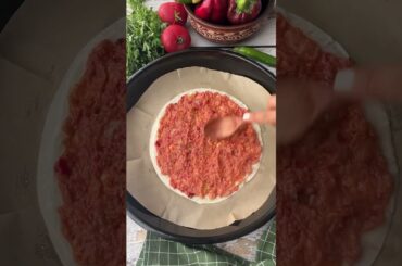 Lahmacun #food #ilovecookingforfamily #cooking #lovetocookformyfamily #recipe #delicious #foodie