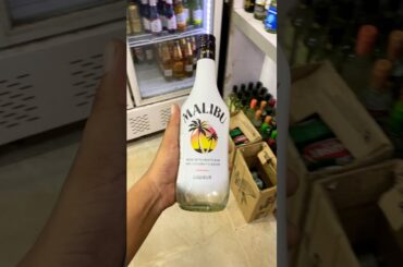 Malibu Made Rum Coconut Flavor #shorts