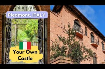 Own your OWN Italian Castle in the Stunning Region of Piedmont ITALY