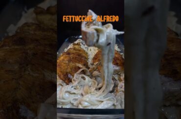 ASMR recipe | Fettuccine Alfredo Pasta #shorts #asmr #food