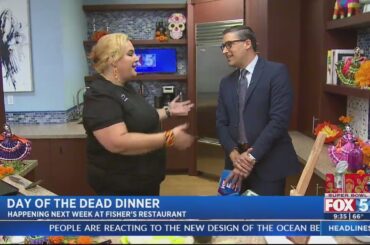 Day of the Dead dinner in Little Italy