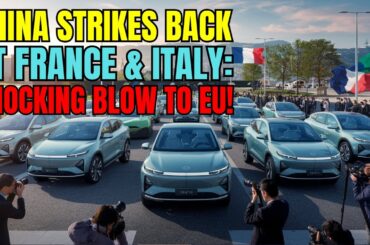 France & Italy Caught Off Guard: China’s Bold Move Has Everyone Talking! How Will They Fight Back?