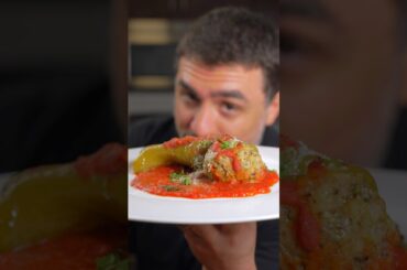 Stuffed Cubanelle Peppers! #stuffedpeppers #easydinnerrecipe #italianrecipes