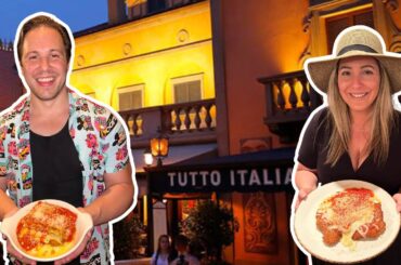 Is Epcot's Tutto Italia the BEST Italian Restaurant at Disney World? Full Review