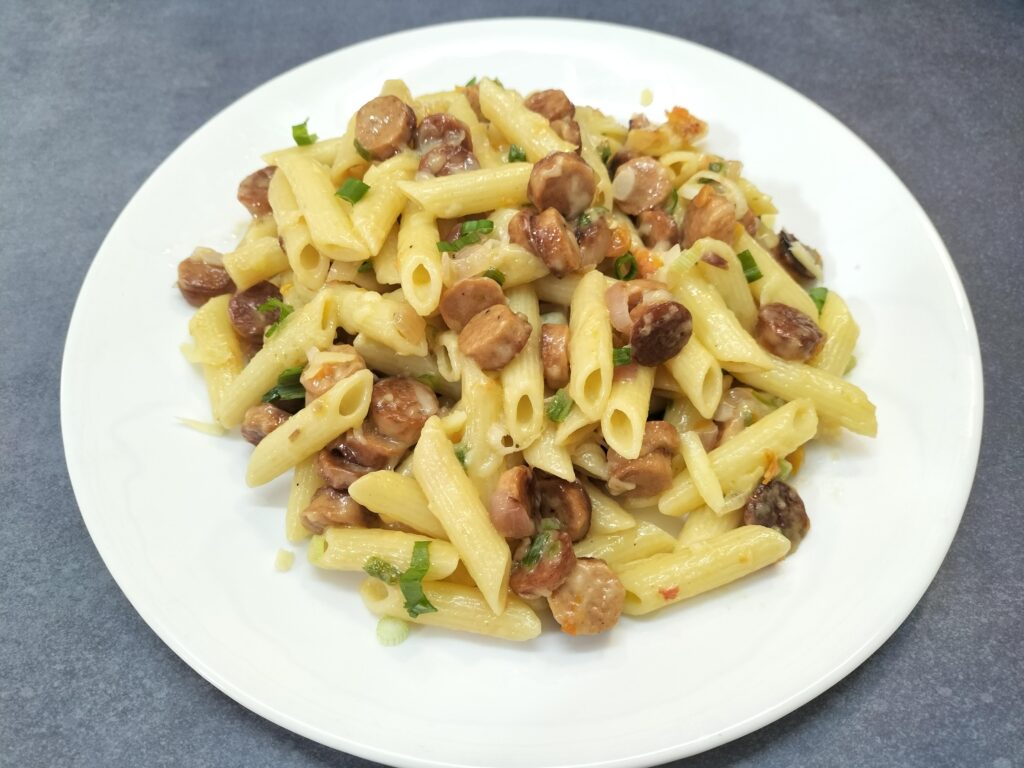 Cheesy Sausage Pasta