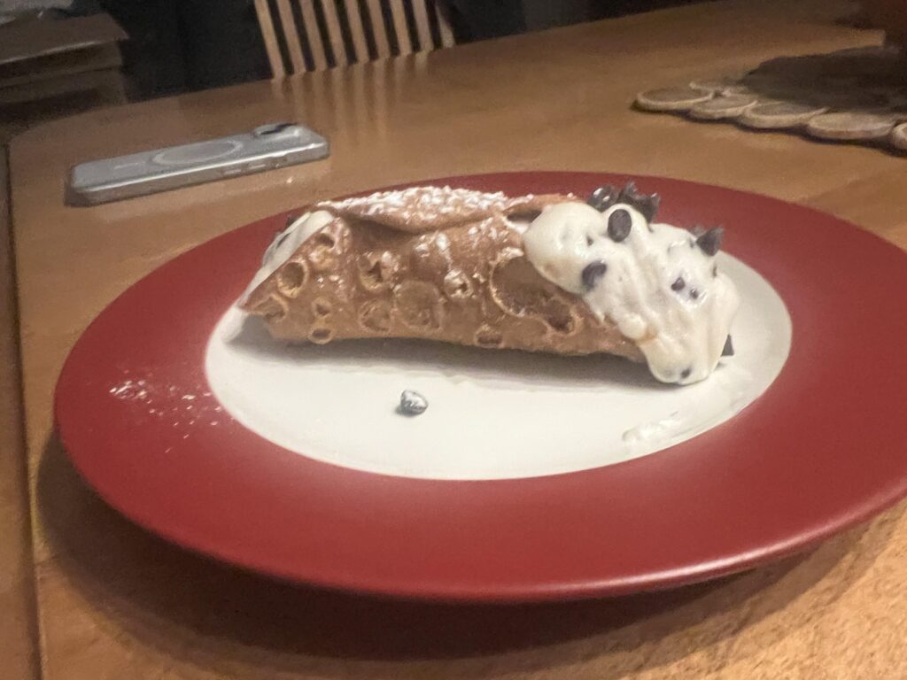 I made a Canolli