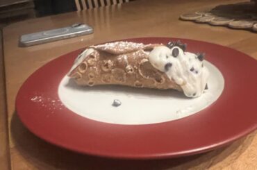 I made a Canolli