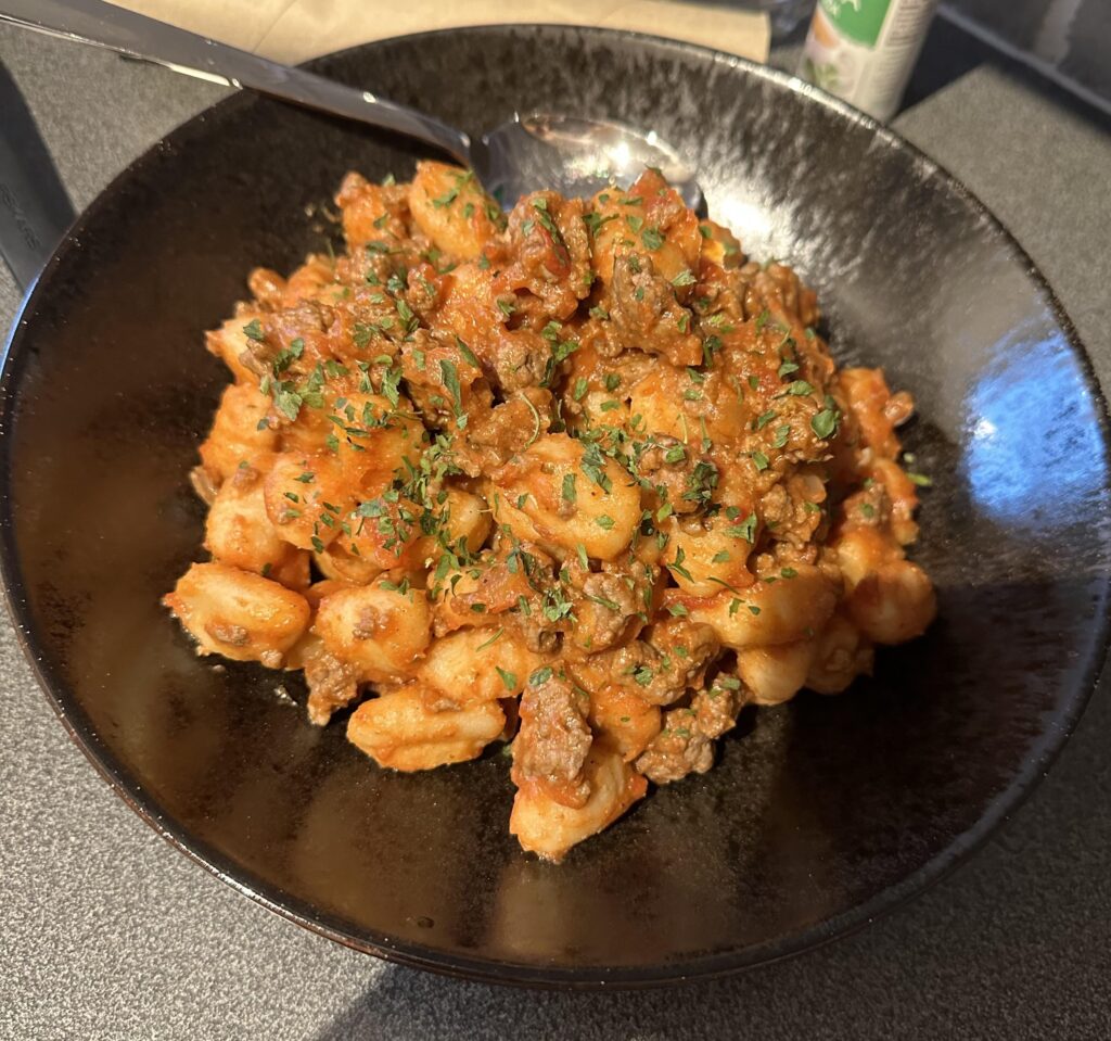 Gnocchi Bolognese