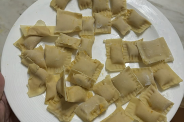 Fall dish, honey nut squash pasta