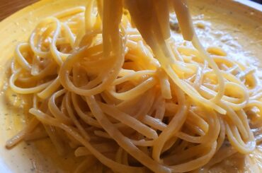 Linguine with gorgonzola