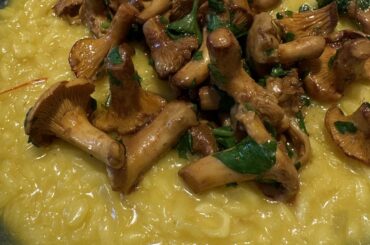 Rate my „Risotto ai funghi e zafferano“