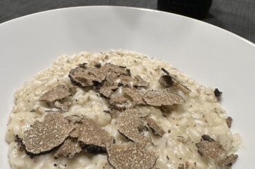 risotto al tartufo ed è subito Ottobre