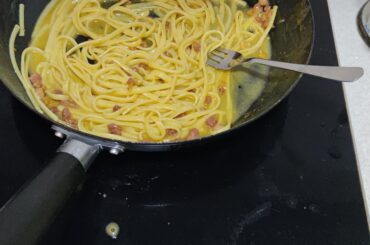 I'm back again and failed carbonara