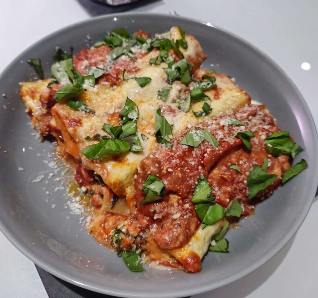 Spinach and ricotta cannelloni Spinach and ricotta cannelloni