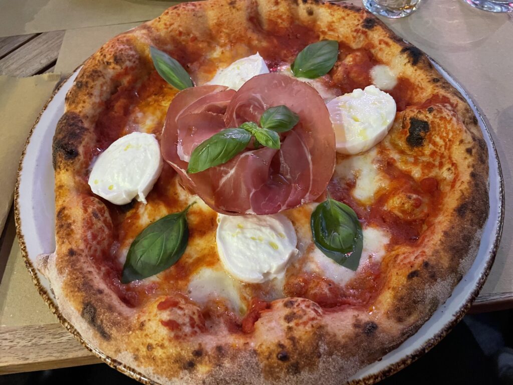 Neapolitan pizza from Mannheim/Germany