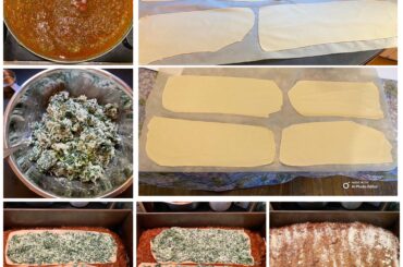 Had a hankering for pasta with meat so I whipped up a batch of homemade lasagna with meat sauce to pop in the freezer so today all I have to do is bake it, yum!😋