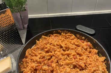 Creamy Parmesan Tomato Pasta