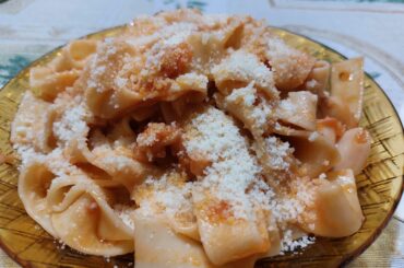 Pappardelle with porcini mushrooms 🇮🇹🍄‍🟫