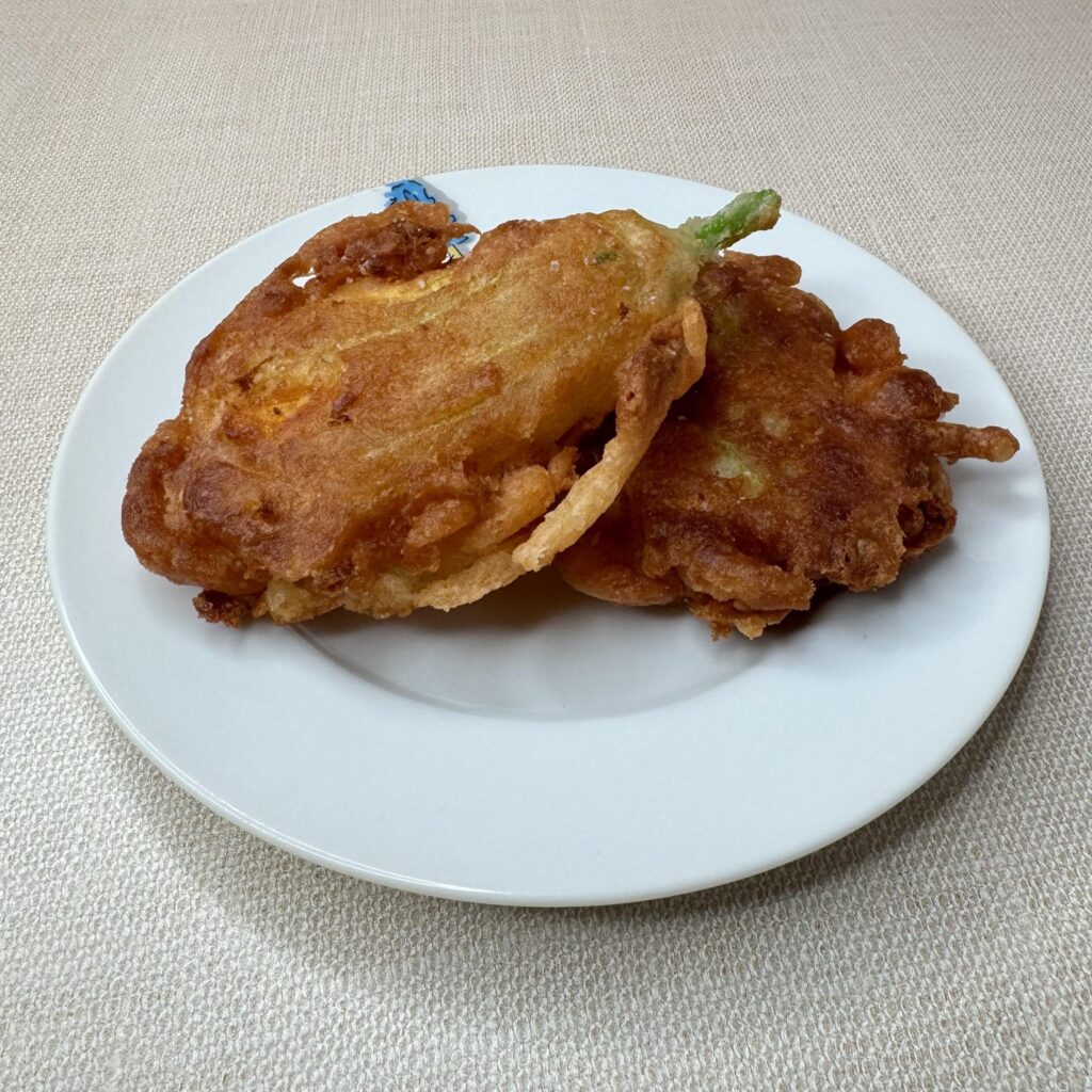 The last Fiori di Zucca Friti