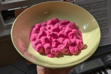 Roasted Beet and Walnut Pesto with fresh Gnocchi