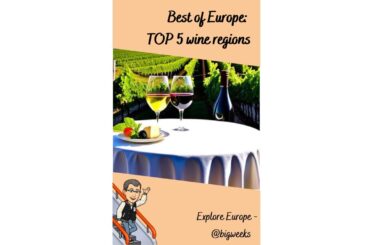 Best 5 Wine Regions in Europe | Travel Tips Europe | Explore Europe | #shorts #Wine #travel