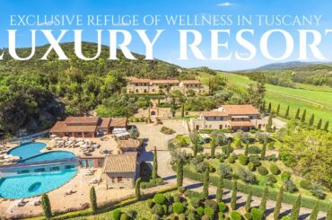 A Tuscan Paradise: Explore this Luxury Resort with Wellness Center & Panoramic Pool | Lionard