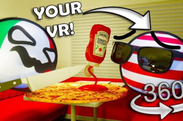 POV: You're at Italy's Restaurant (DO NOT PUT KETCHUP ON A PIZZA!) (360 VR)
