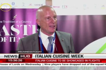 Jambo jet partners with Italy to showcase their cuisine in flights
