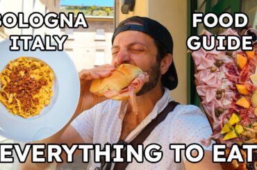6 MUST EAT Restaurants in Bologna Italy! (restaurant guide) | Jeremy Jacobowitz