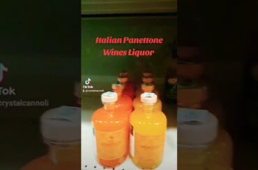 PANNETONE WINE & LIQUOR IN ITALY #panettone #italianwines #italianliquor #christmas