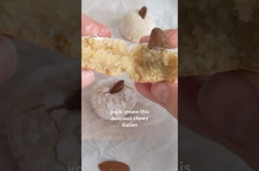 Italian Almond Cookies | Chewy Cookies recipe