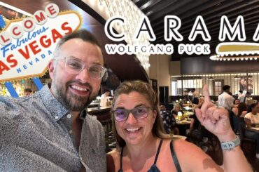 Check out this NEW Italian Restaurant in Las Vegas | Carama by Wolfgang Puck