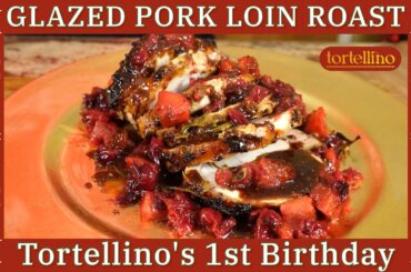 GLAZED PORK LOIN ROAST - An Italian Christmas Recipe