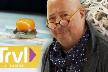 Redefining Spanish Cuisine in Madrid | Bizarre Foods with Andrew Zimmern | Travel Channel