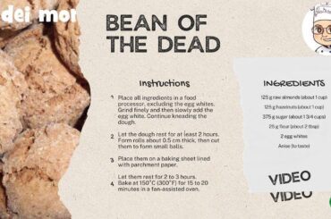 Bean of the Dead - cookies Italian Recipes