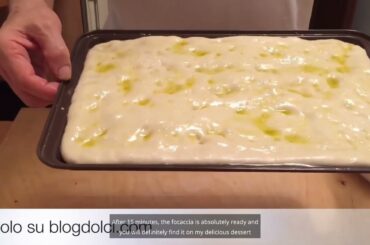 Italian Focaccia - Italian recipes