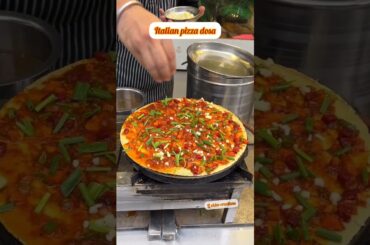 Pizzadosa#streetfood#food#dosa#pizzadosarecipe#pizzalover#breakfast#foodvlog#recipe#trending#reels