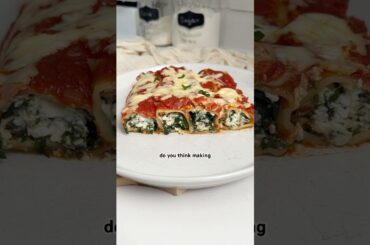 Italian Cannelloni Recipe #easyrecipes